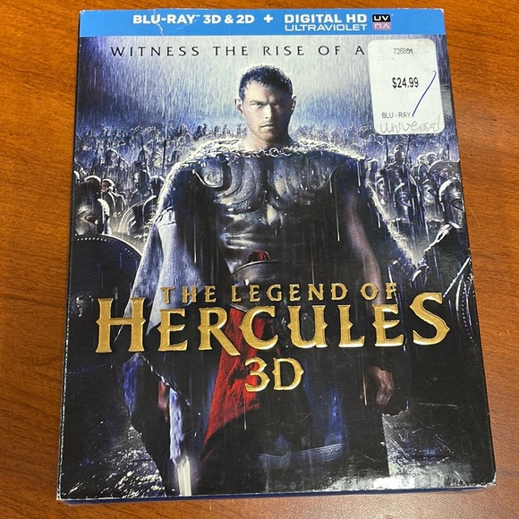 The legend of Hercules 3-D Blu-ray disc 2014 - Picture 1 of 8